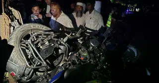 ভাঙ্গায় বাস-মোটরসাইকেলের মুখোমুখি সংঘর্ষে নিহত ৩
